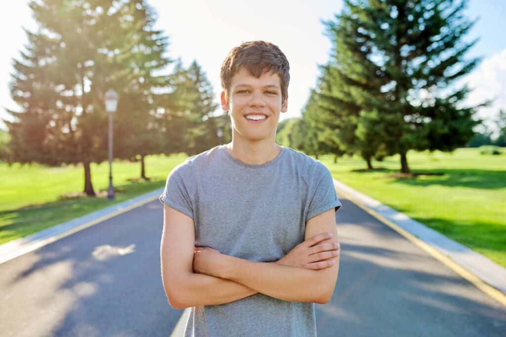 Smiling Teen